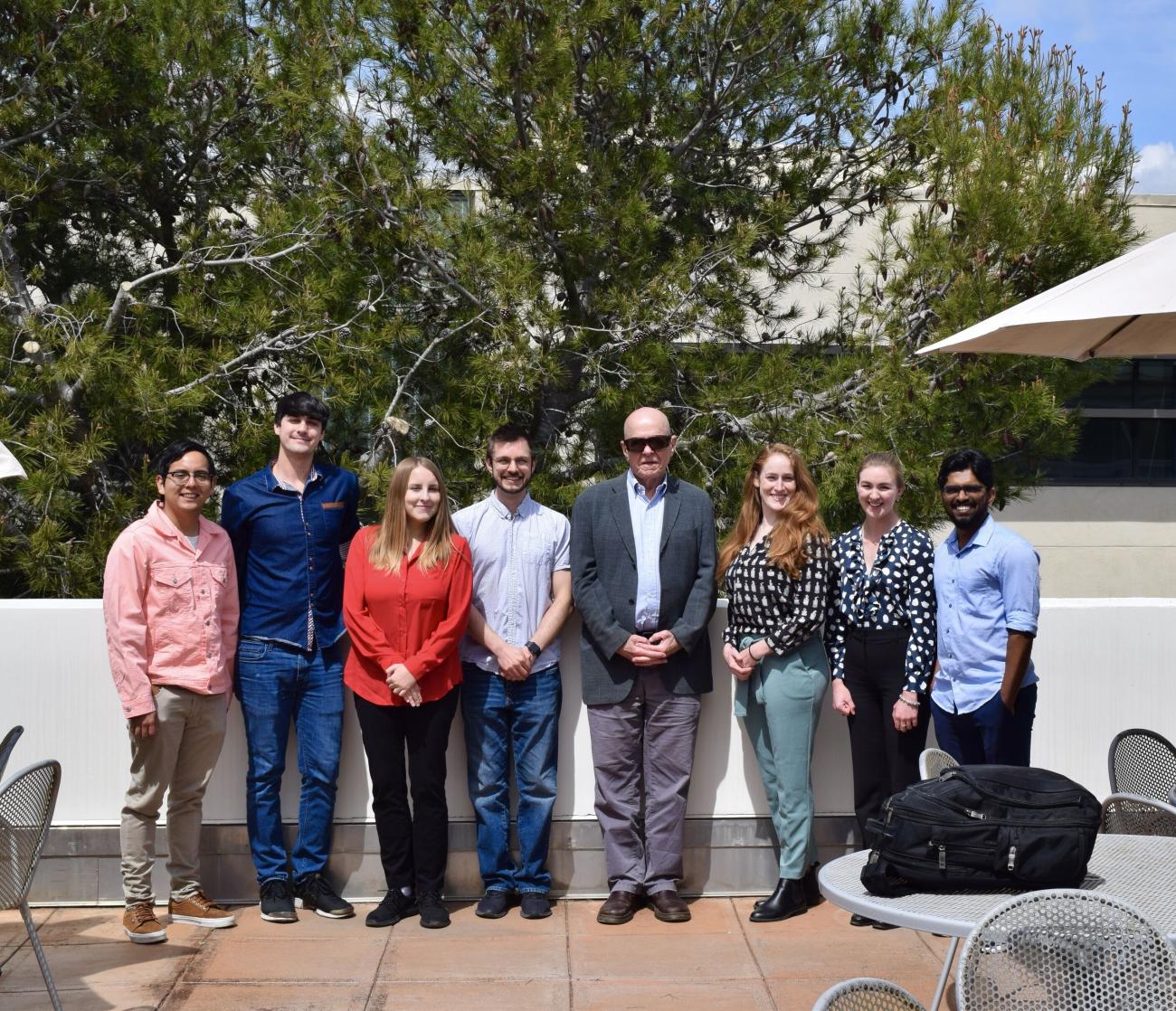 2023 ChemPD Team with Barry Sharpless