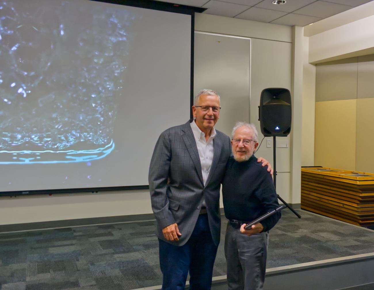 Joe DeSimone and Alan J. Heeger