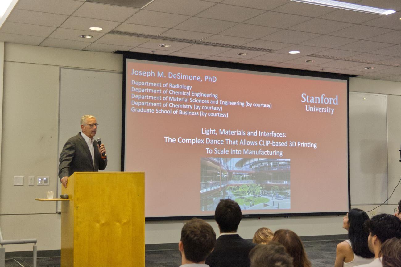 Professor Joe DeSimone Introduction